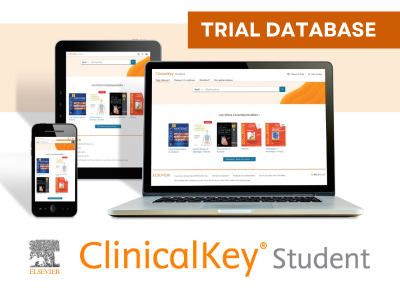 新增試用資料庫: ClinicalKey Student